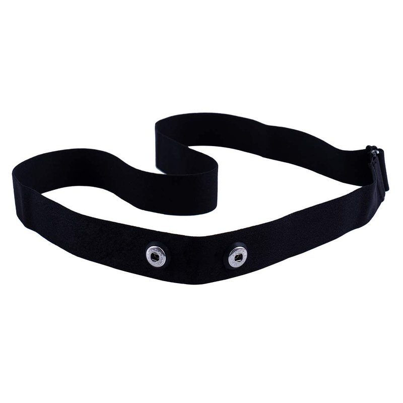 XUXIN Heart Rate Monitor Chest Strap Replacement Exercise Strap Compatible with Wahoo Tickr Polar H10 H9 H7 Garmin HRM Coospo Heart Rate Monitor Replacement Chest Strap(Black, M-XXL)