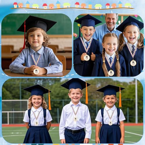 Kindergarten Graduation Medal 2026 with Rainbow Ribbon - 1 PCS