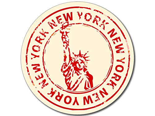 Statue of Liberty Sticker - NYC Travel Decal for Cars & Laptops