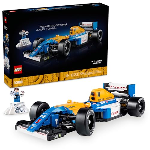 LEGO Icons Williams Racing FW14B F1 Model Car Building Set