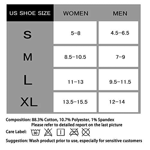 6 Pairs Low Cut Ankle Athletic Running Socks for Men & Women