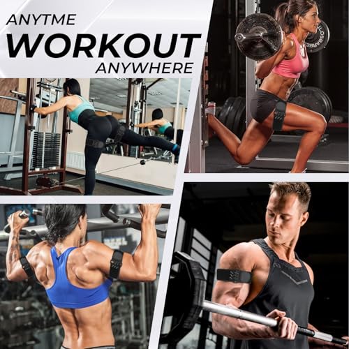 Adjustable Blood Flow Restriction Bands for Women - 2 Pcs BFR Bundle