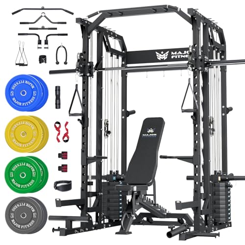 Drone2 Advanced Smith Machine Home Gym with Bench & 230lb Weights