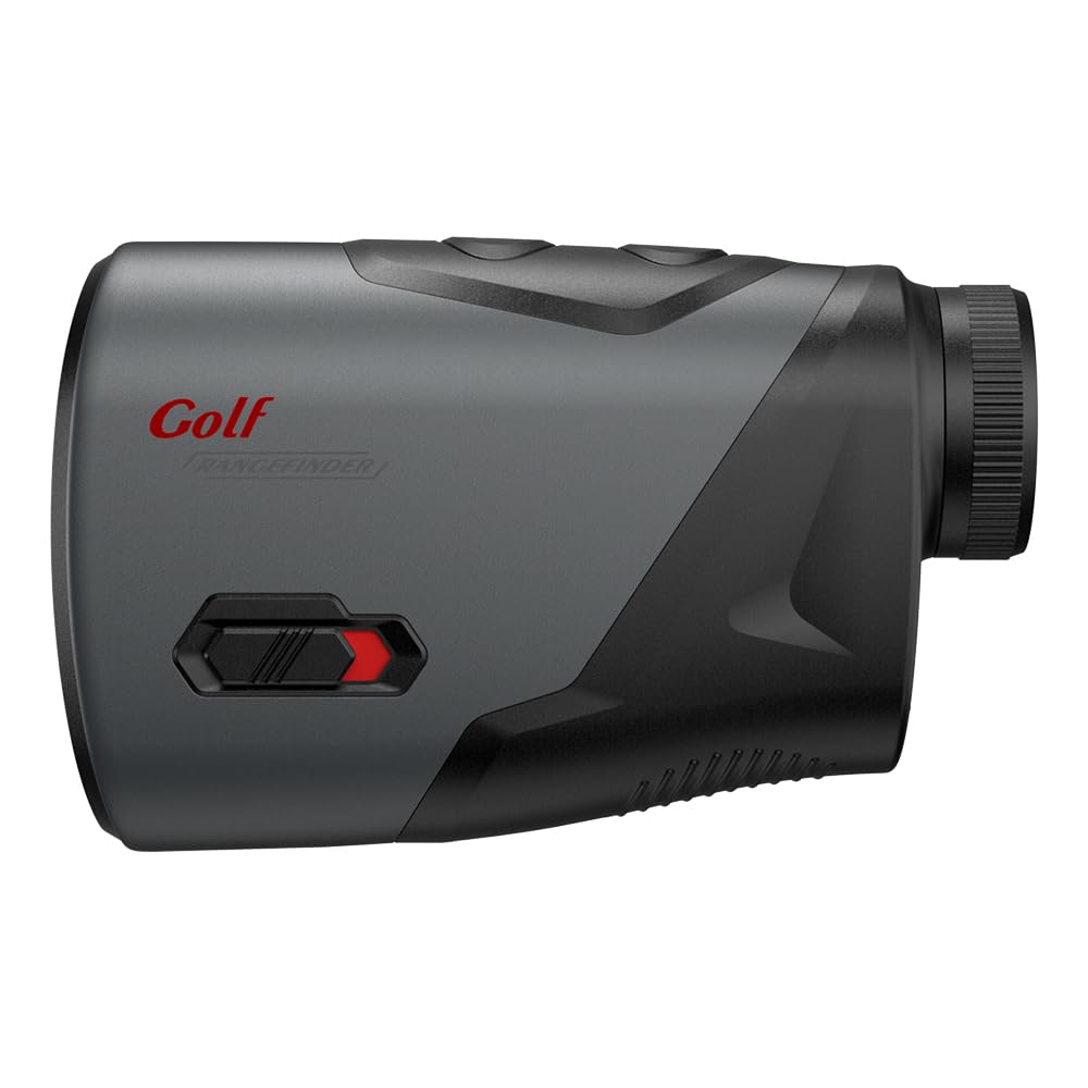 APTGRF Golf Rangefinder with Slope and Pin Flagpole Lock Vibration, 1200 Yards Range Finder, External Slope Switch, Golf Tournament Legal, Rechargeable Battery, Magnetic Stripe, 6X Magnification-Grey