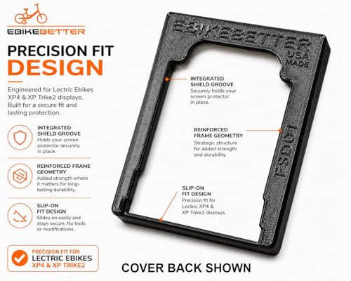 Screen Protector for Lectric eBikes XP 4.0, XP Trike2, XPress2 - Flexible TPU Cover