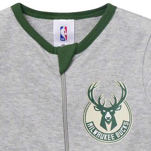Baby NBA Footless Pajamas - Milwaukee Bucks - 24 Months