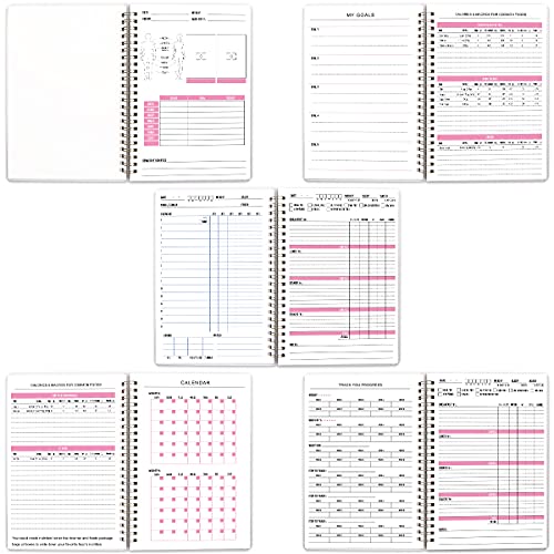 Food and Fitness Journal - 132 Pages Workout & Nutrition Log