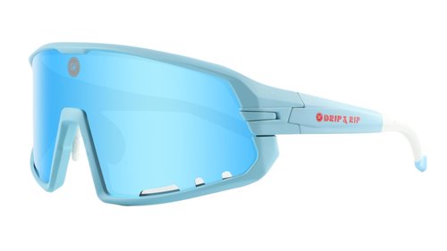 Drip & Rip Vibe Series Baseball & Softball Sunglasses - Lightweight TR90 Frame with UV400 Protection, and Anti-Slip, For Youth and Adult - Sports & Outdoors Eyewear - Cotton Candy