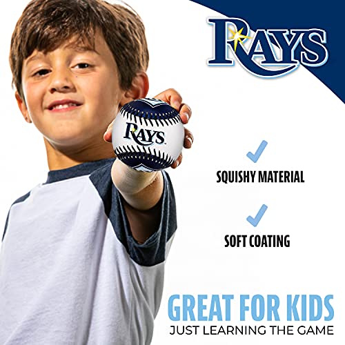 Tampa Bay Rays Soft Baseball - Cushioned Team Logo Toy