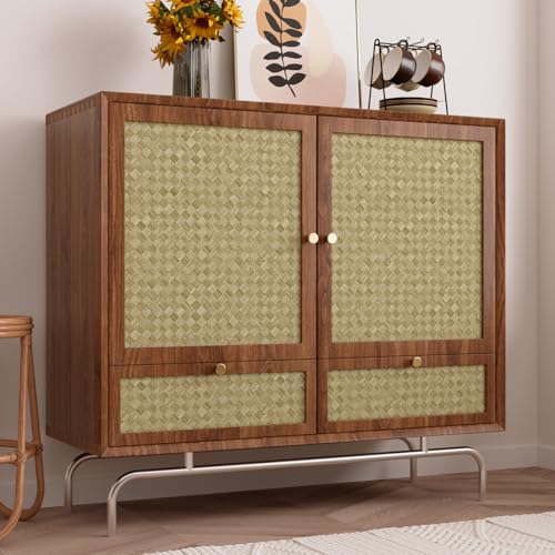 VaryPaper 15.7''x78.7'' Tan Brown Woven Grasscloth Peel and Stick Wallpaper Textured Grass Cloth Contact Paper for Cabinets Waterproof Self Adhesive Linen Vinyl Wall Paper Roll for Bedroom Living Room