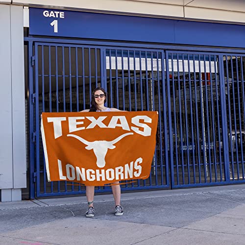 Texas Longhorns 3' x 5' Single-Sided Banner Flag with Grommets