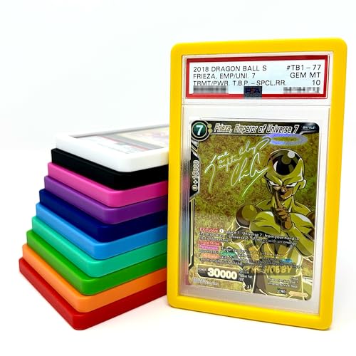 Bumper Guard for PSA Graded Cards - Yellow Edge Protector