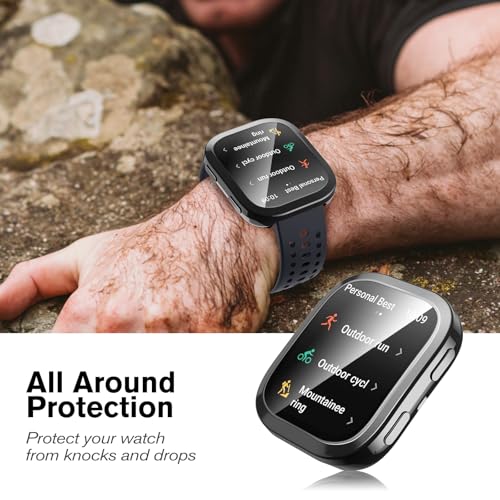 Fintie 3 Packs TPU Screen Protector Case Compatible with Amazfit Bip 6