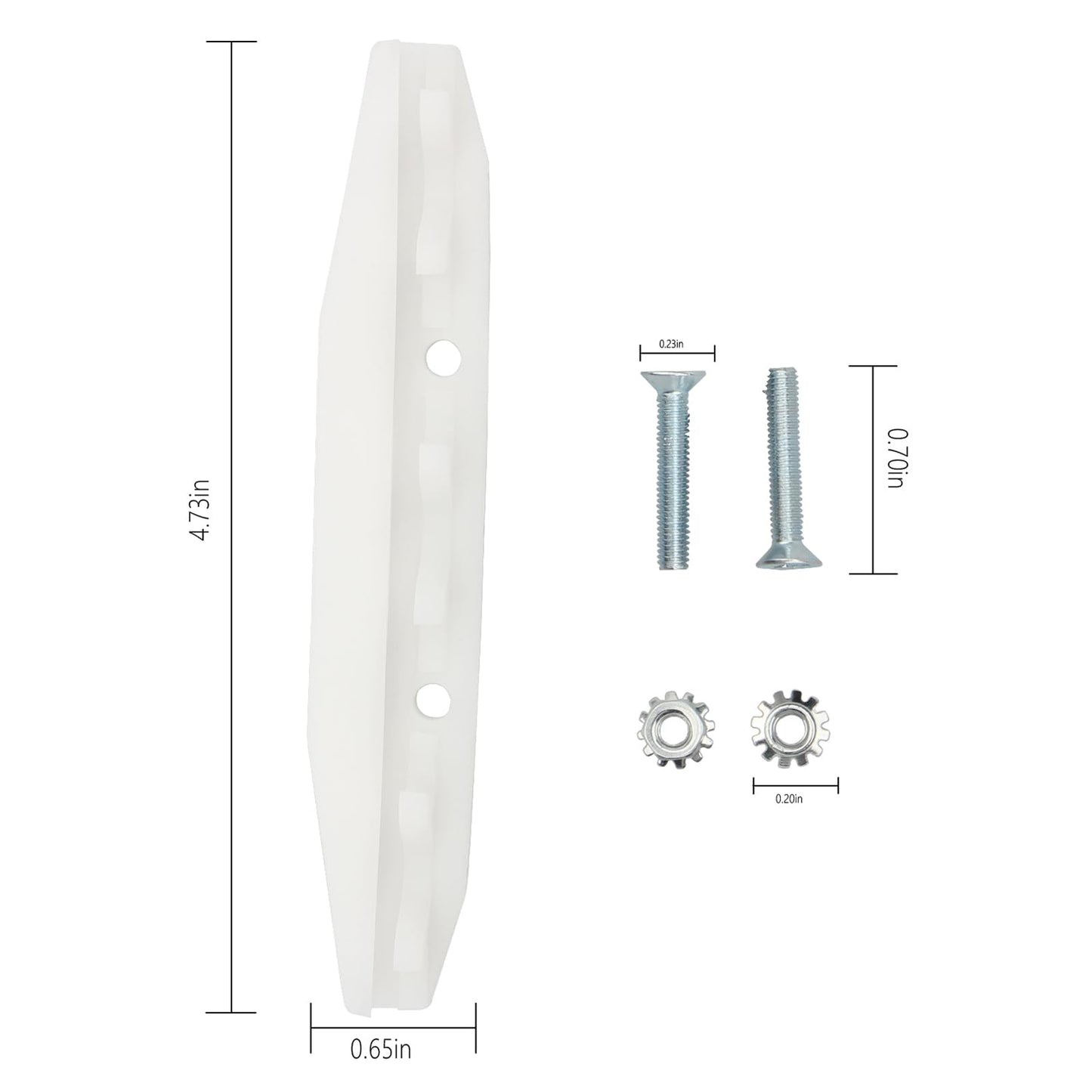 25605R Chain Drive Inner Slide for Genie Garage Door Opener，Compatible with Genie Garage Door Opener Parts, S Chain Drive Inner Slide