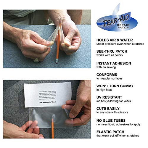 Vinyl Repair Kit for Patching Holes and Tears, 1 Pack