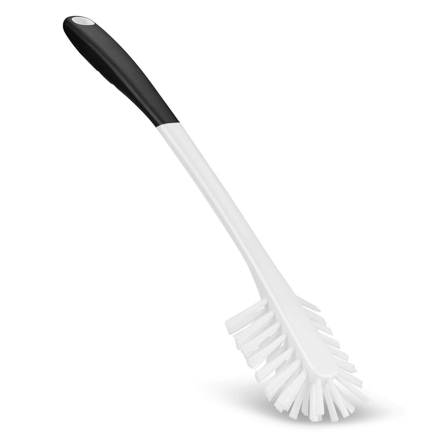 MOSOLAN 3-in-1 Water Bottle Cleaning Brush Set - Long Handle Scrubbing Brush for Tumbler, Straw, Baby Bottles, Drinking Glasses, White