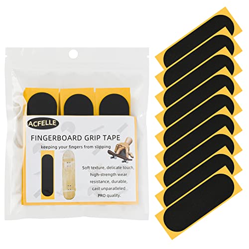 Fingerboard Grip Tape - 12Pcs Pre-Cut Adhesive Stickers Style 4