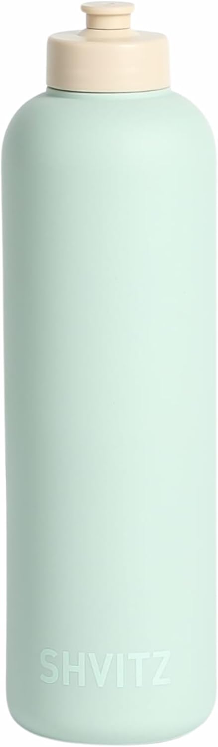 Sports Water Bottle | Soft-Touch Squeezable Design - One-Hand Spout - 24oz BPA-Free for Gym & Outdoor Use