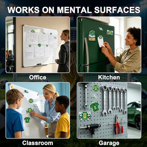 FIFA World Cup 2026 Fridge Magnets Set - Mexico Design