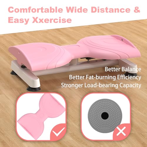 Noiseless Waist Twister Board - 300 lbs Capacity for Core Workout
