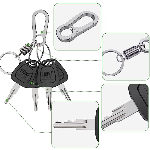 Golf Cart Ignition Keys - 4 Pack Replacement for EZGO 1976-Up