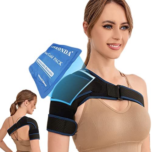 VISKONDA Shoulder Brace Sling Immobilizer Large Black – Rotator Cuff Support