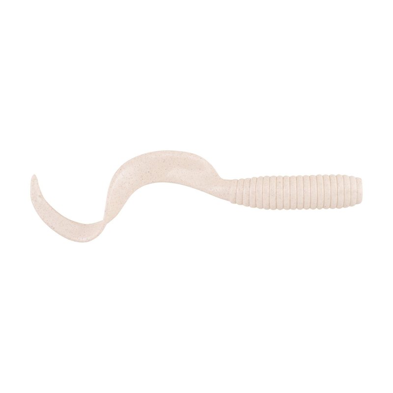 Berkley Gulp! Grub Fishing Soft Bait, White, 8- Inch