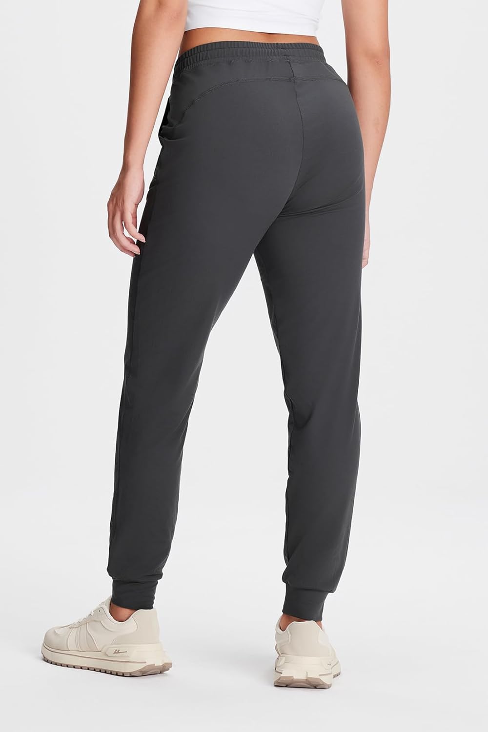 Yogipace Women's Lightweight Jogger Pants - UPF 50+ Protection, Pockets | Casual Sweatpants for Gym & Travel