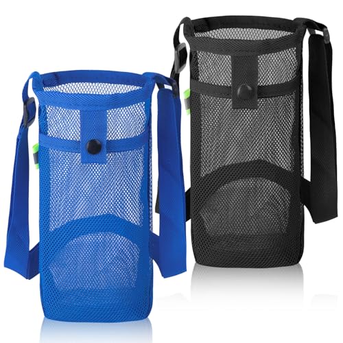 2-Pack Portable Water Bottle Holder with Adjustable Strap