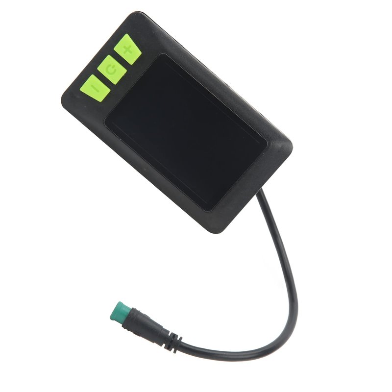 Alomejor Electric Scooter Speedometer, Compact Real-time LCD Display Scooter Meter 22.5mm ABS Design for Urban Commuters Short-Distance Travel City Exploration