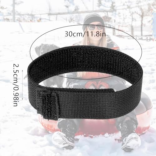 Adjustable Boot Blousers - 4 Pcs Nylon Straps for Gardening & Hiking