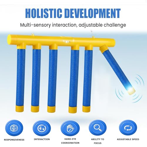 Reflex Challenge Game - Adjustable Speed Hand-Eye Coordination Toy