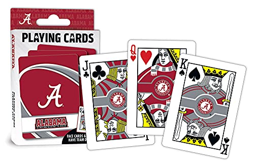 Alabama Crimson Tide Playing Cards - Premium Quality, 52 Cards