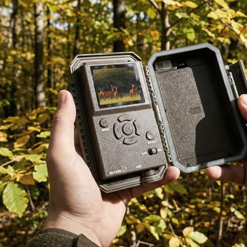 64MP Trail Camera with No-Glow Night Vision - 1 Pack