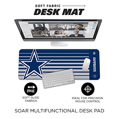 NFL Multifunctional Desk Mat - Non-Slip Mouse Pad (31.5"x12")