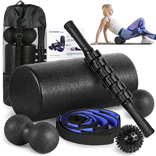 High Density Foam Roller Set for Muscle Recovery and Therapy