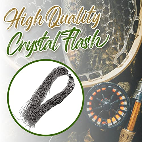 Crystal Flash Fly Tying Material - Silver