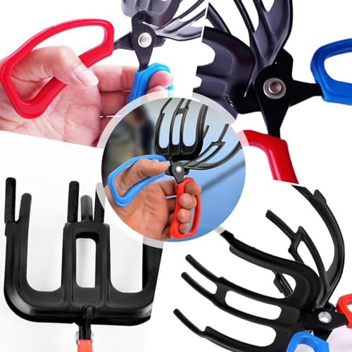 1/2PCS 3 Claw Fish Gripper, Fishing Pliers Clamp Forceps