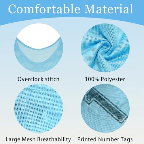 Mesh Scrimmage Jerseys for Soccer & Football - Youth to Adult