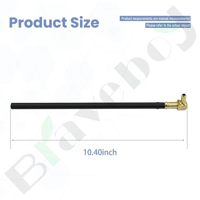 Braveboy 73816G01 Golf Cart Giphon Tube - for EZ-GO 2004/Current Gas Vehicles 2005 TXT - Installation on Fuel Tanks Replace 70988G01