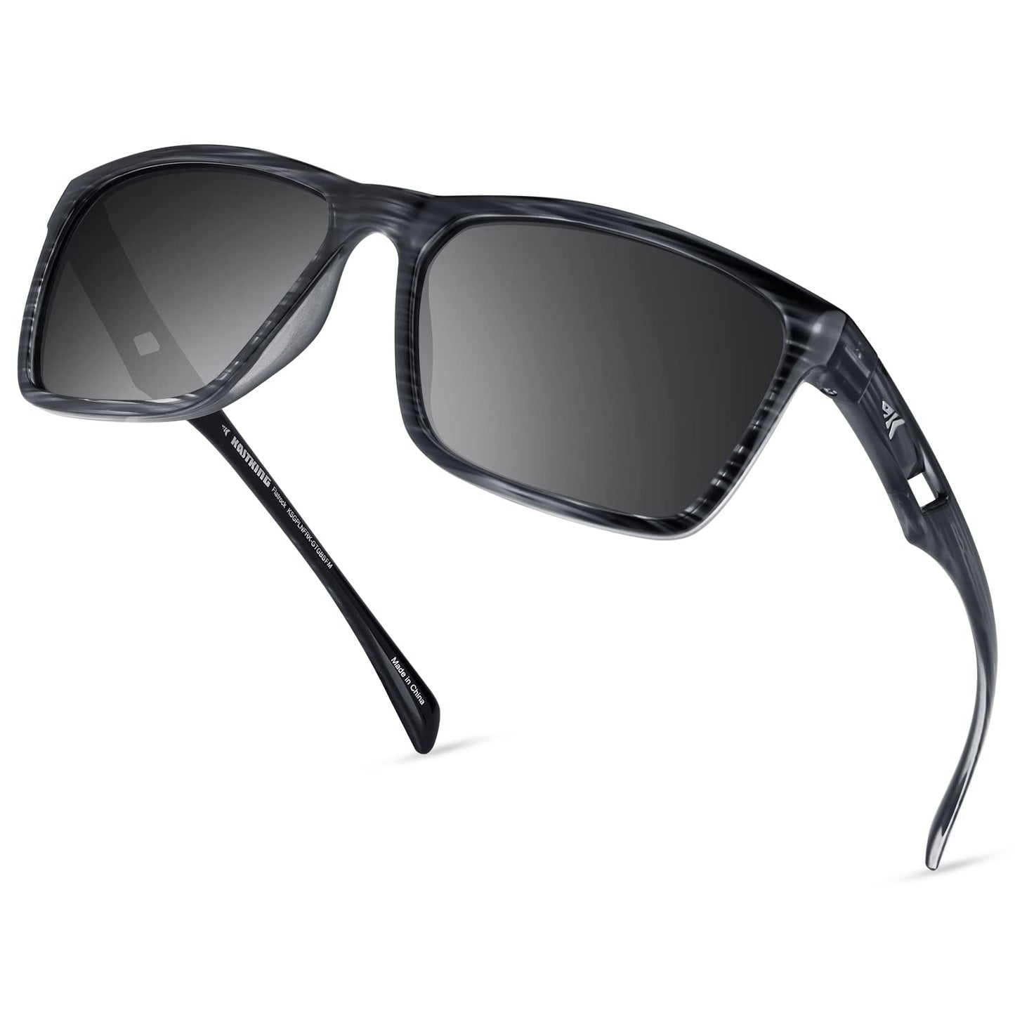 KastKing FlatRock Polarized Sport Sunglasses for Men and Women, Ideal for Driving Fishing Cycling Running, UV Protection
