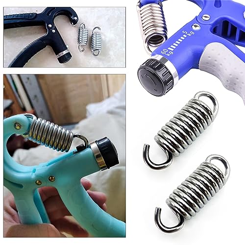 5 Pack Hand Grip Strengthener Replacement Springs - Durable Steel