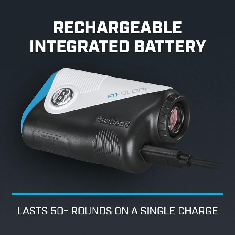 Golf Laser Rangefinder - Ultra-Compact, 6X Magnification, Slope Technology