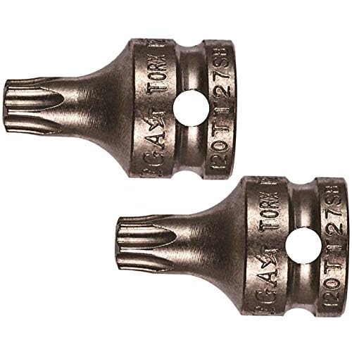 Vega TORX T30 Security Socket Bits. Professional Grade ¨ù Inch Square Drive TORX T30 Tamper Proof Socket Bits. 120TT30SB-2 (Pack of 2)