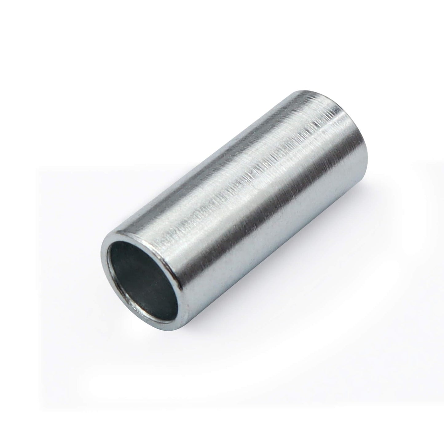 Wulankd 10 Pack 1/2-in I.D. x 5/8-in O.D. x 1-1/2-in Length Seamless Steel Spacer, Silver