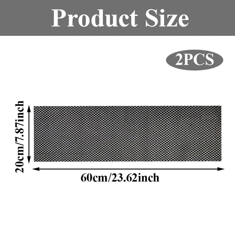 Pilates Reformer Mat - 2-Pack Non-Slip Yoga Mats 23.62"x7.87"