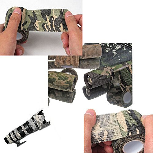 Self-Adhesive Camouflage Tape - 5CM x 4.5M Camo Form - Camouflage1