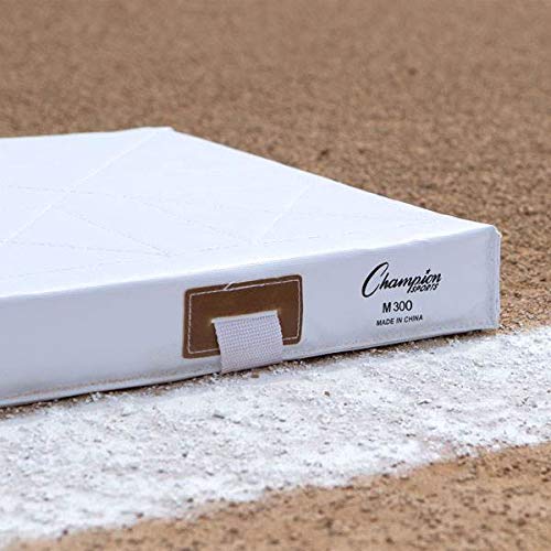 Foam Filled Baseball Base Set - 14" x 2" Quilted Cover