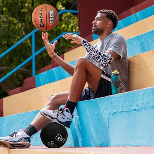 Legend Rubber Basketball - 29.5" Official Size Streetball - Deflated