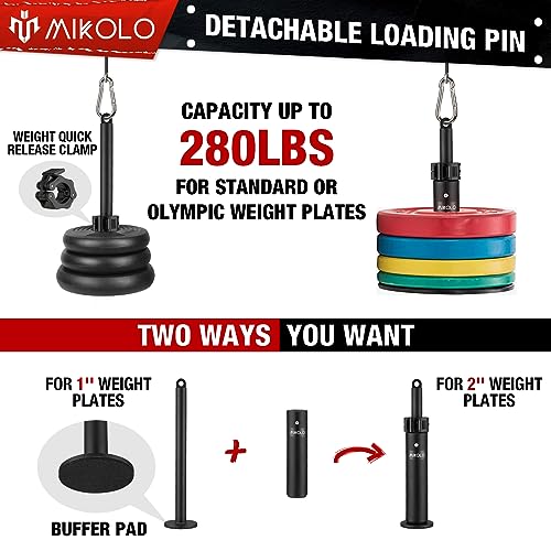 Dual Cable Pulley System with Upgraded Loading Pin - Home Gym Equipment